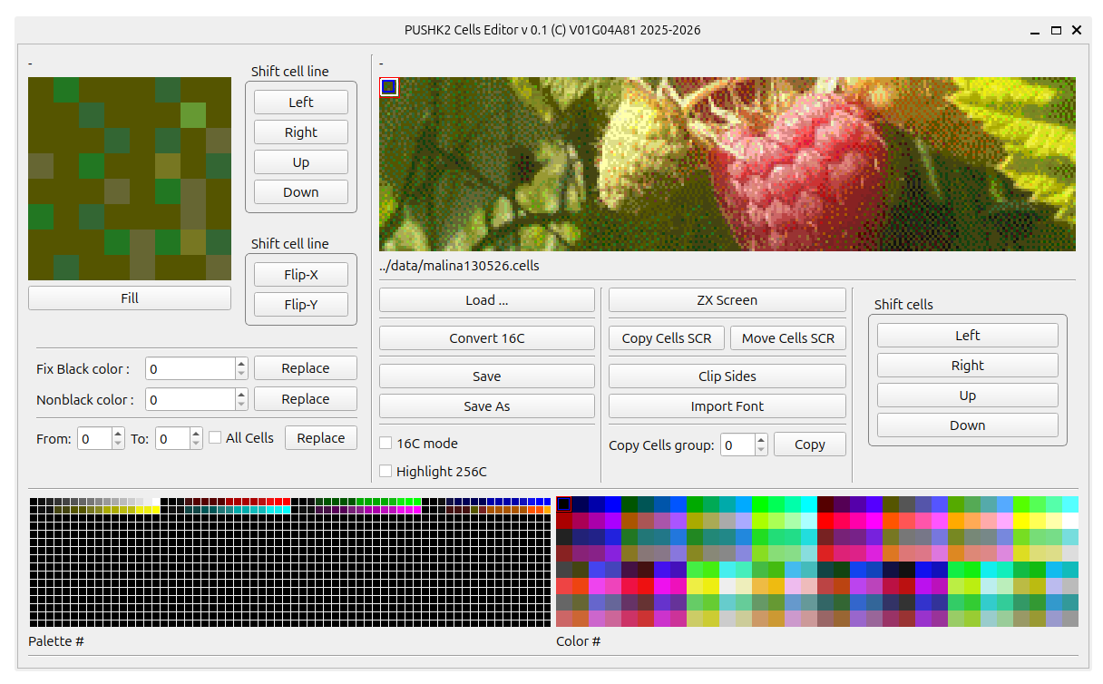 Editor Screenshot